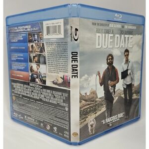 DUE DATE - Blu-ray/DVD 2-Disc 2011 Set, Digital Copy May Be Expired)